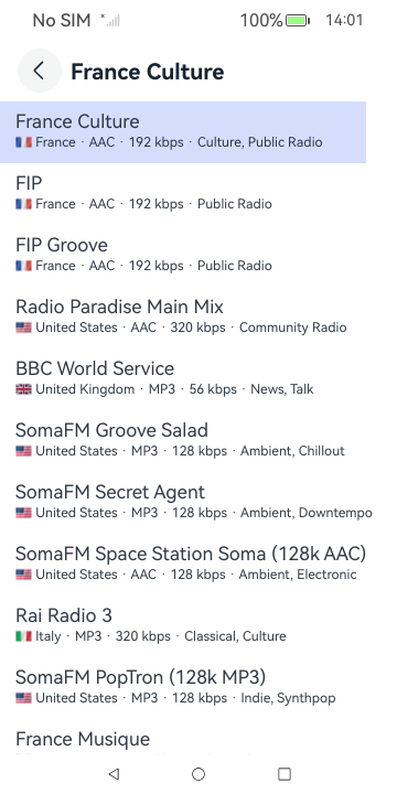 Day Tunes screenshot 2 (en)