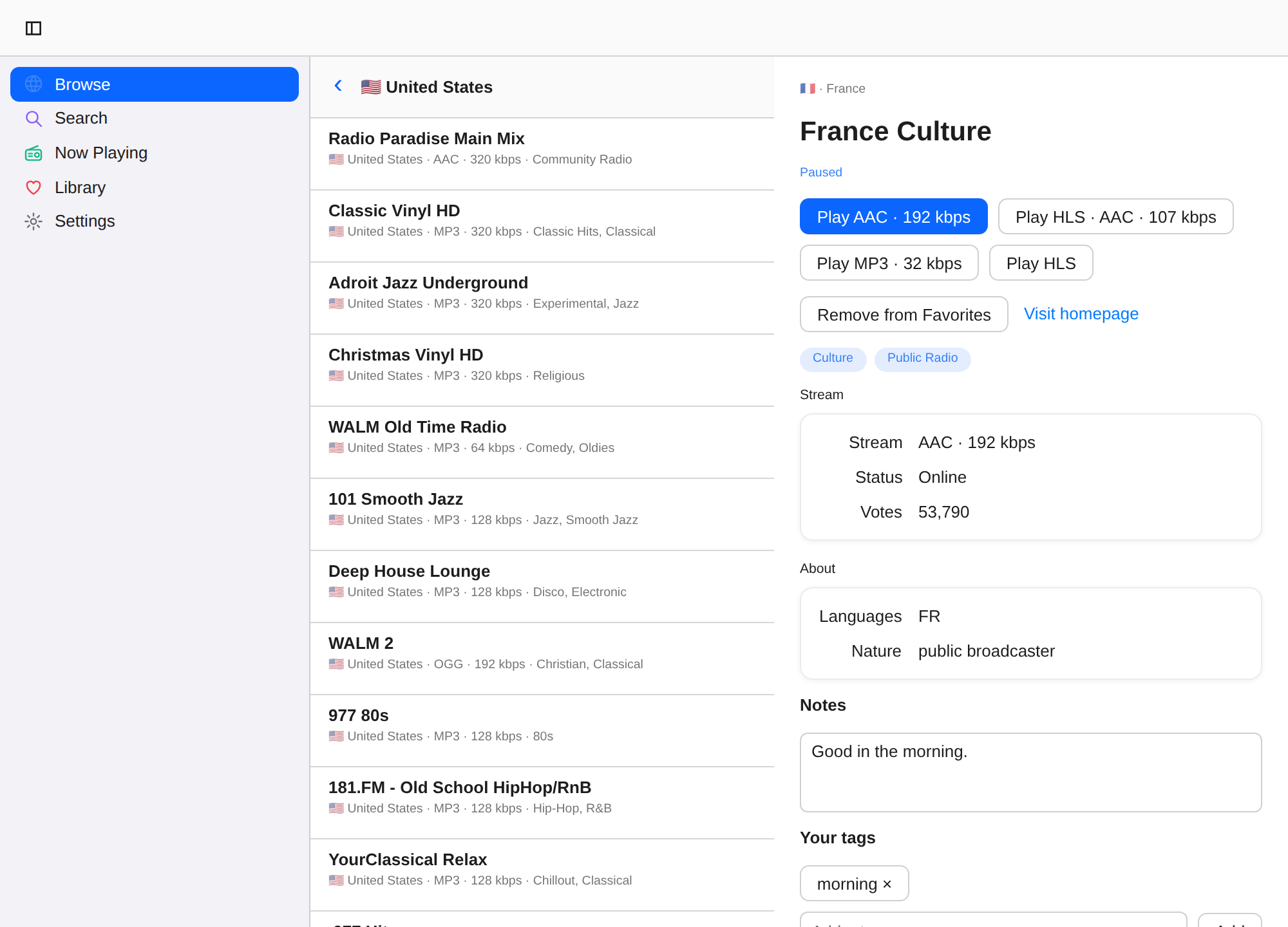 Day Tunes screenshot 6 (en)