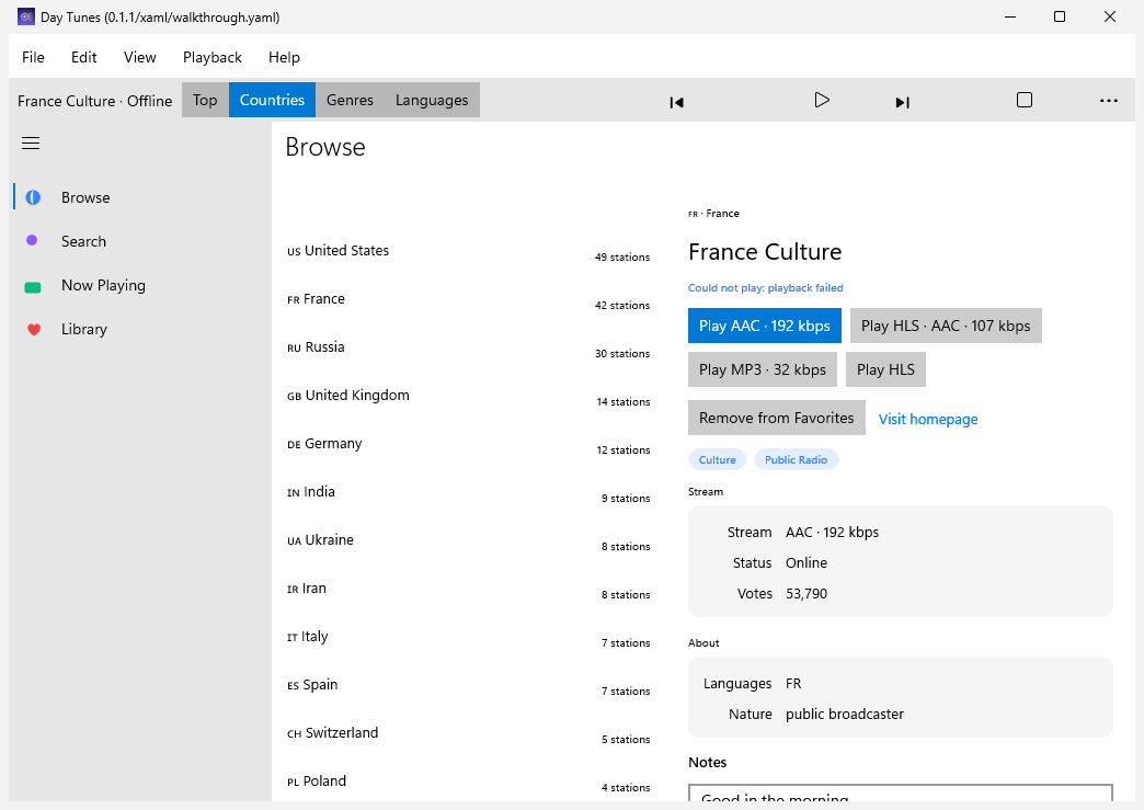 Day Tunes screenshot 7 (en)