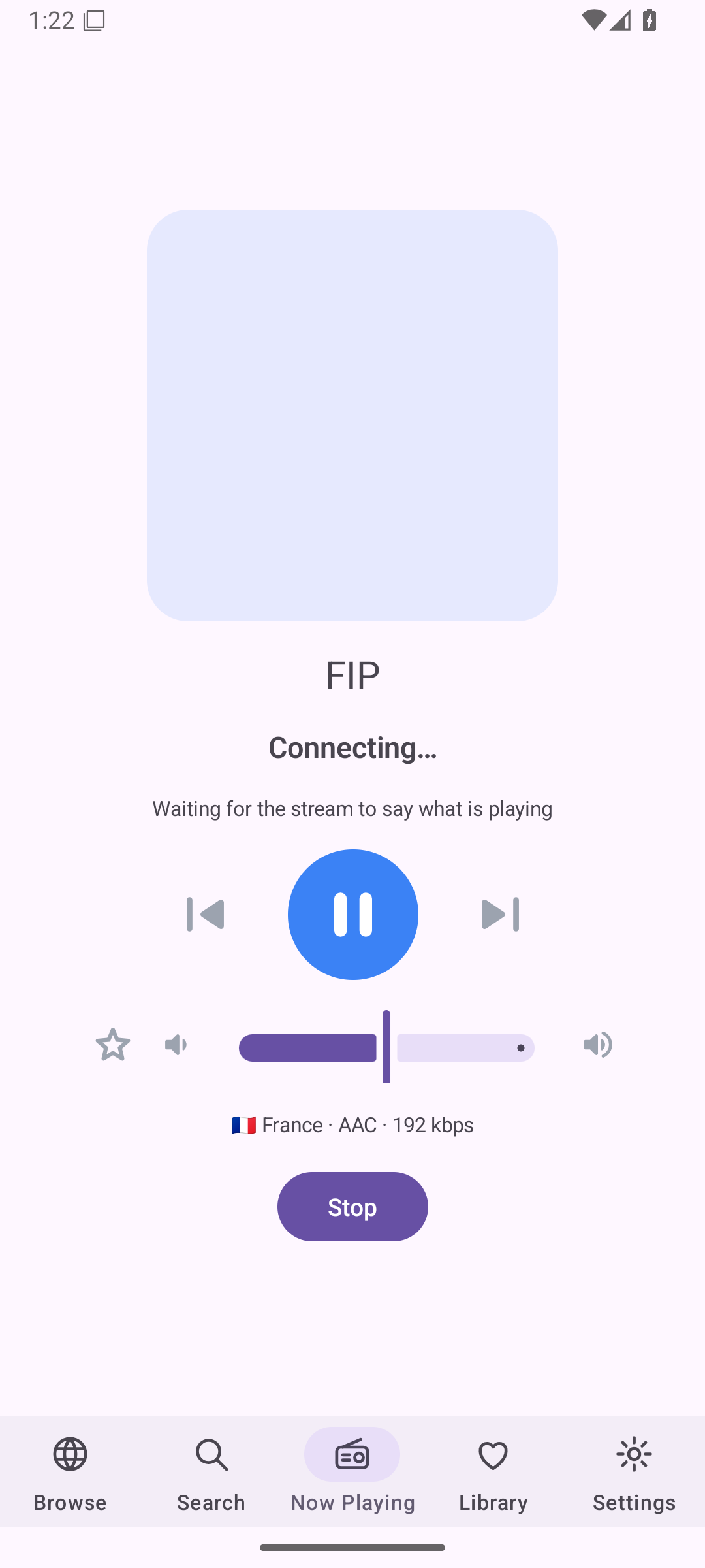 Now Playing Next, Android Android