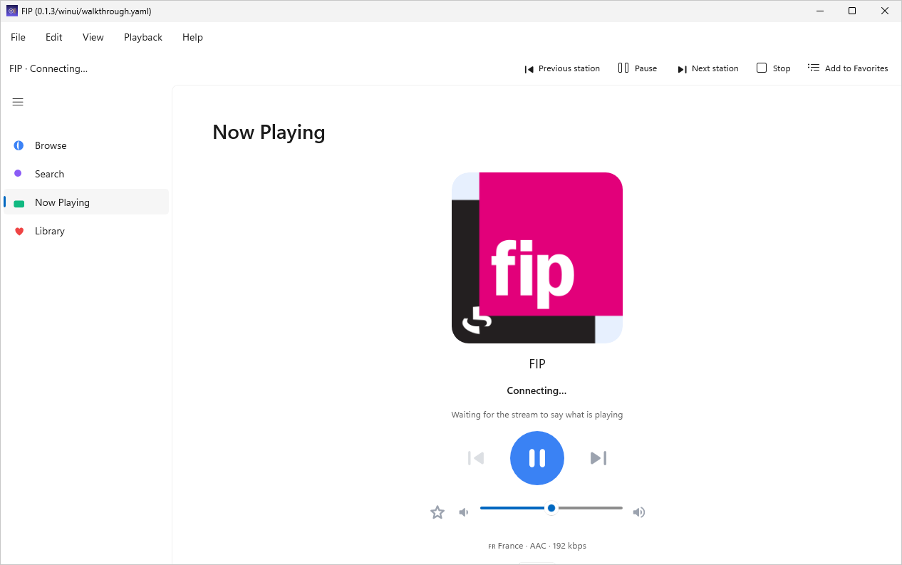 Now Playing Next, Windows WinUI 3
