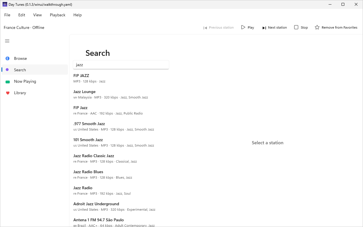 Search, Windows WinUI 3