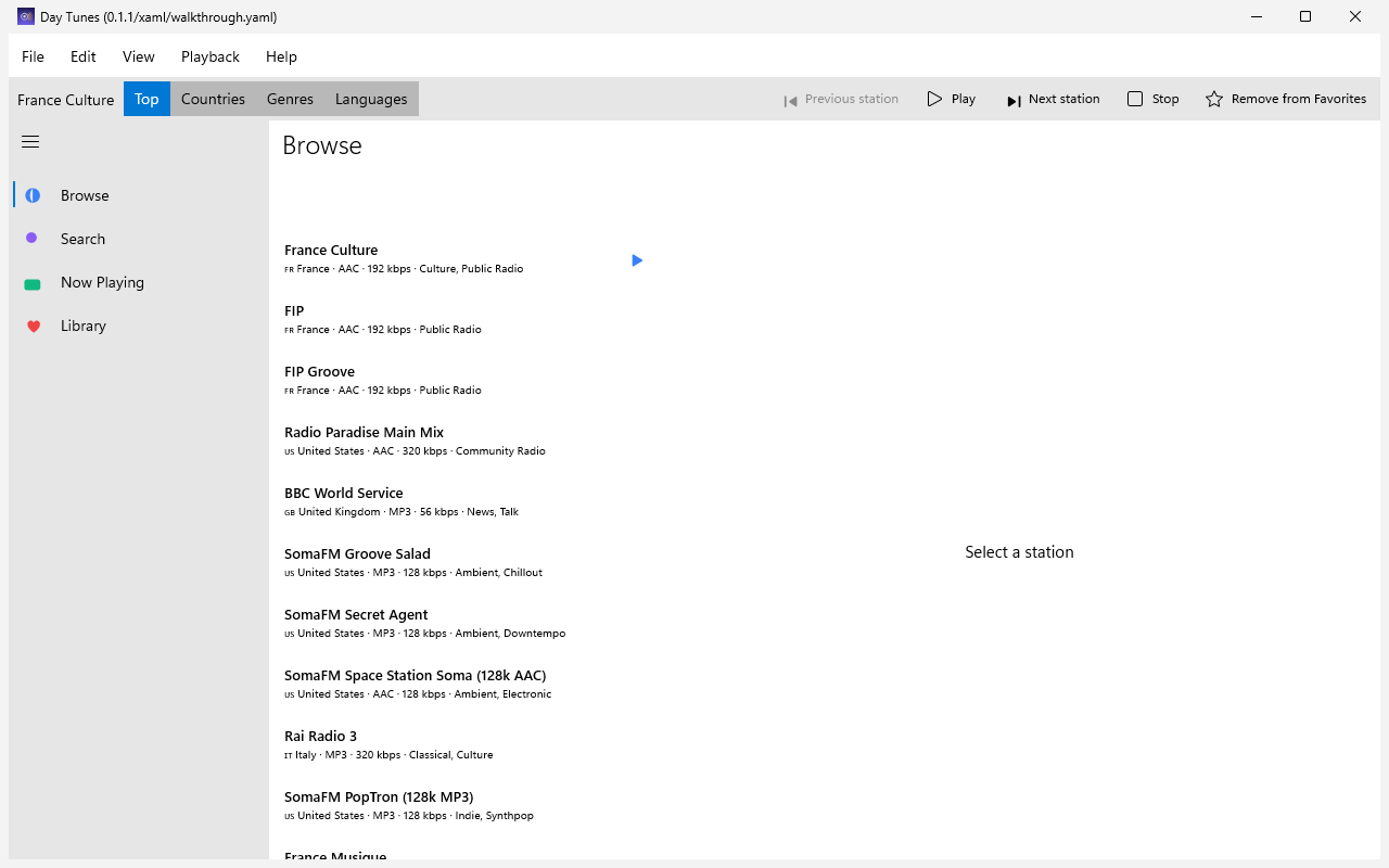 Compact, Windows XAML