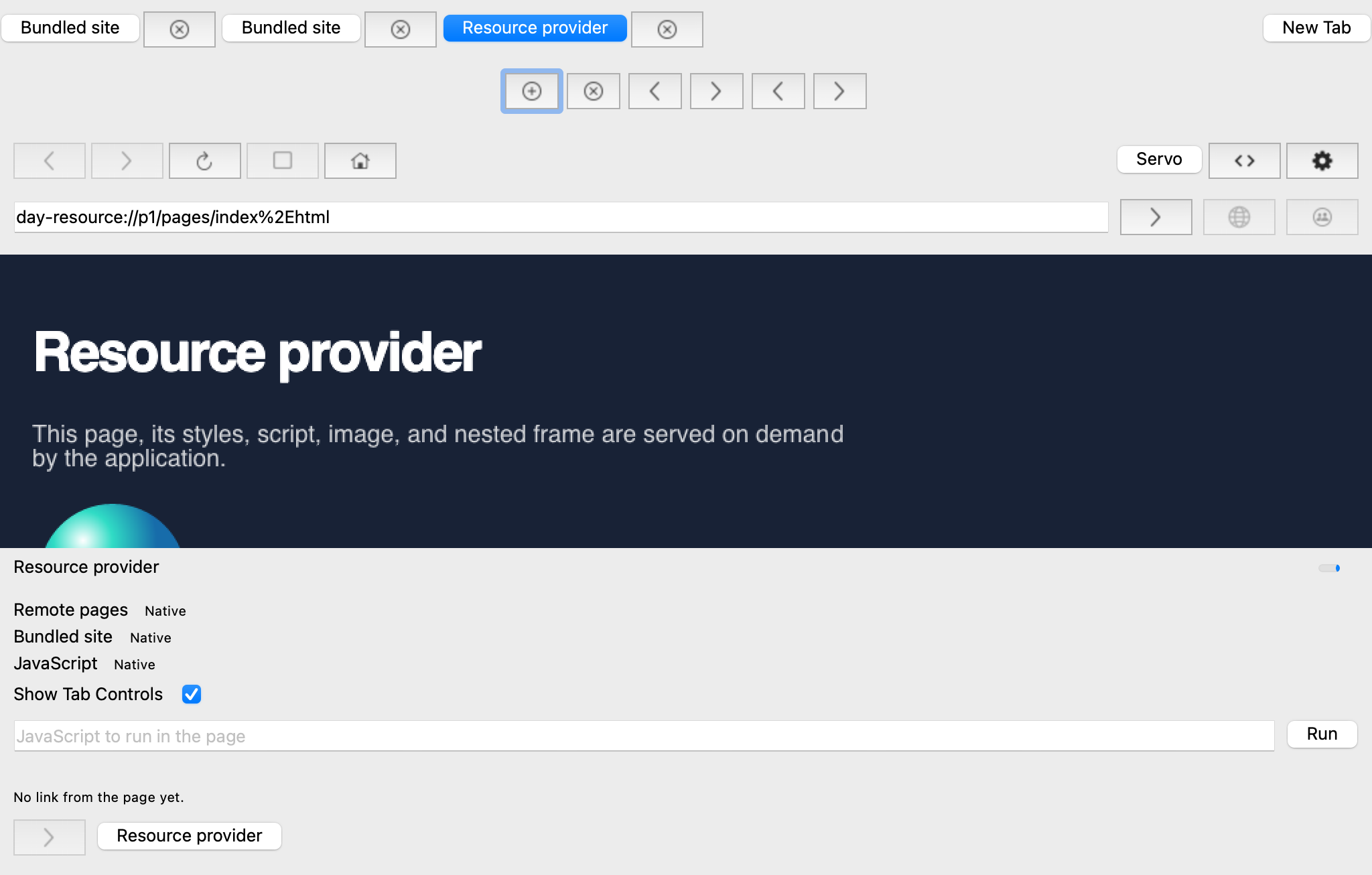 Servo resource provider — macos-qt